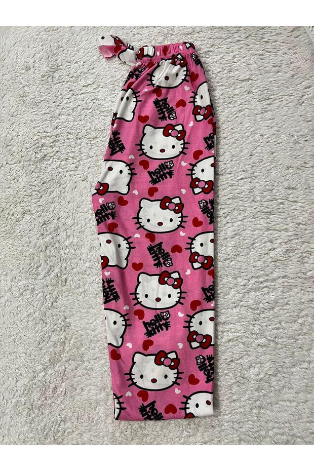 HELLO KİTY PİJAMA ALT Süet - 3