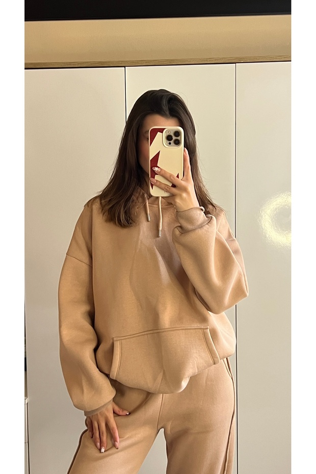 Premium Three Thread Tracksuit with Fleece Inside - 5