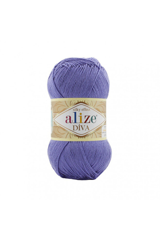 خيط اليزا ديفا _ رقم اللون 851 Alize Diva عدد 3 بكرة