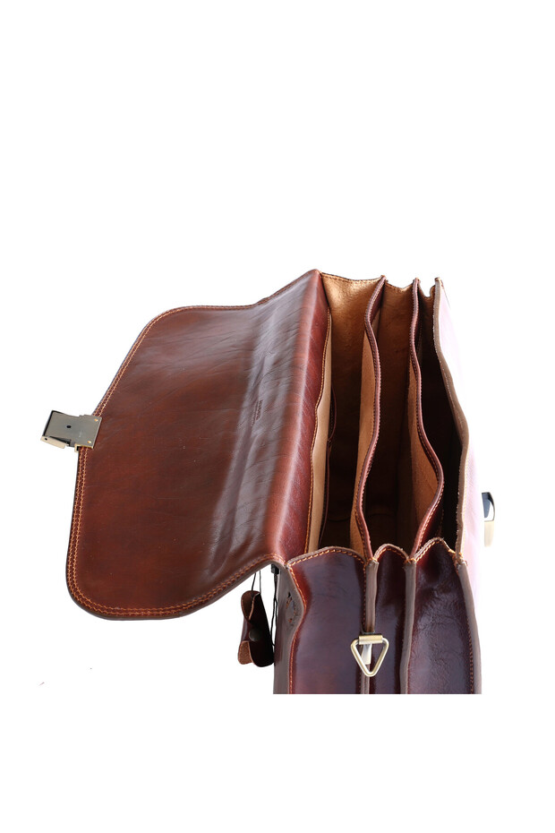 Genuine leather briefcase S118 - 3