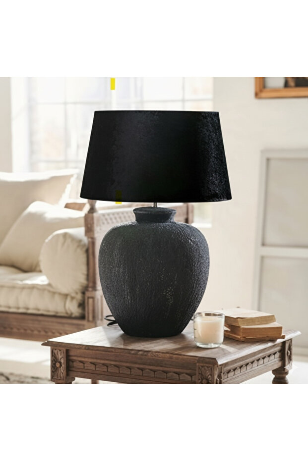 مصباح طاولة سيراميك - 1