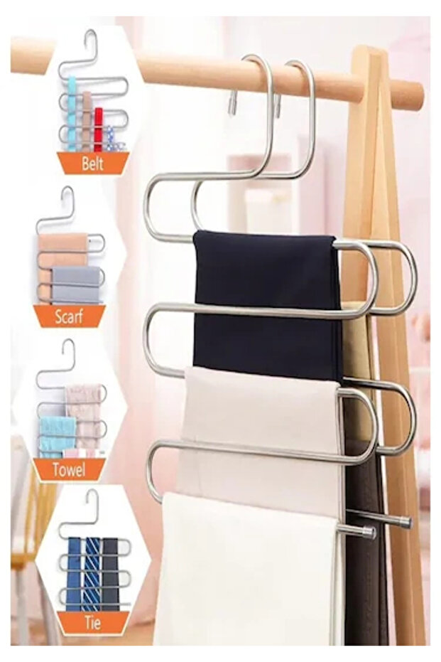 شماعة بنطلون كروم - 3