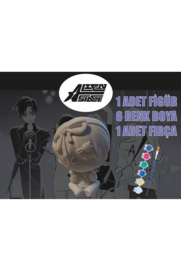 Alien Stage Ivan Anime Figür Boyama Seti