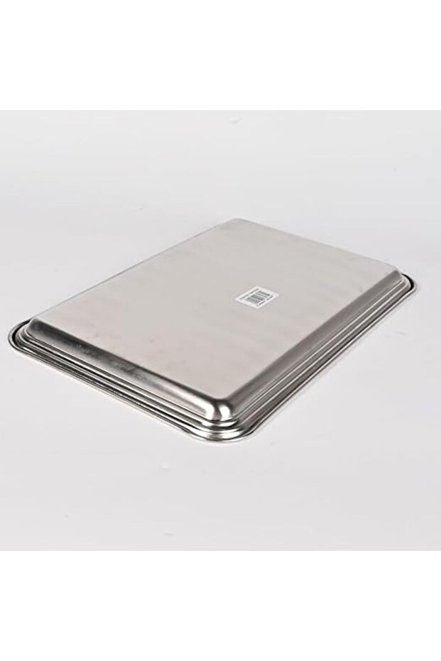 Rectangular Stainless Steel Serving Tray 23.5x24 cm - 4