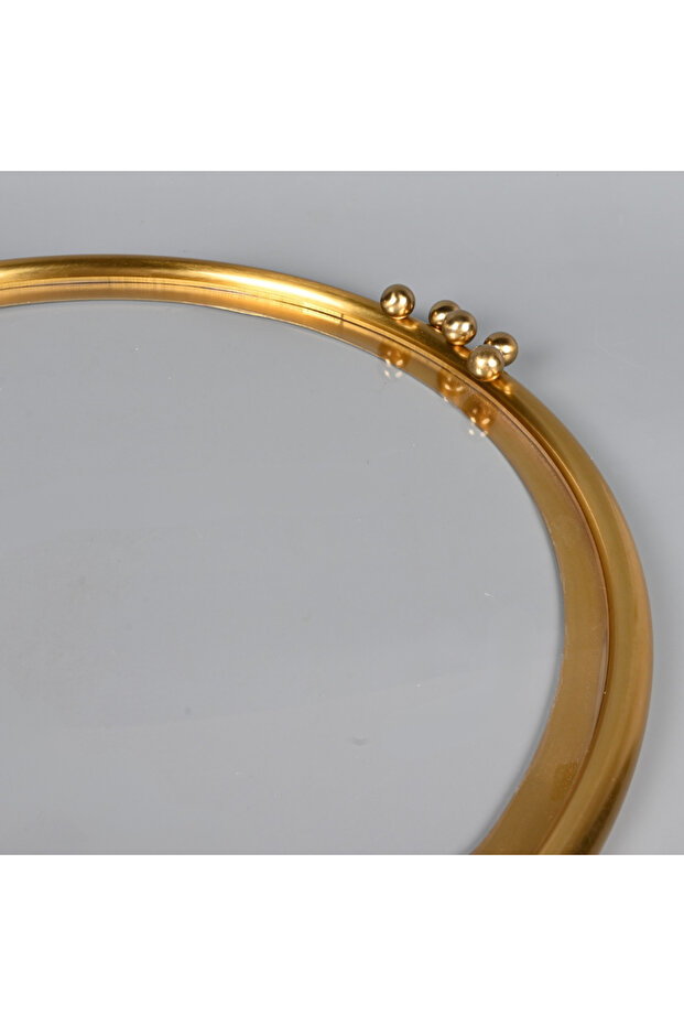 صينية تقديم شفافة من الأكريليك، 43 سم - 4