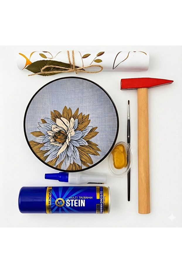 Kintsugi Yapım Seti | Mavi Flora - 1