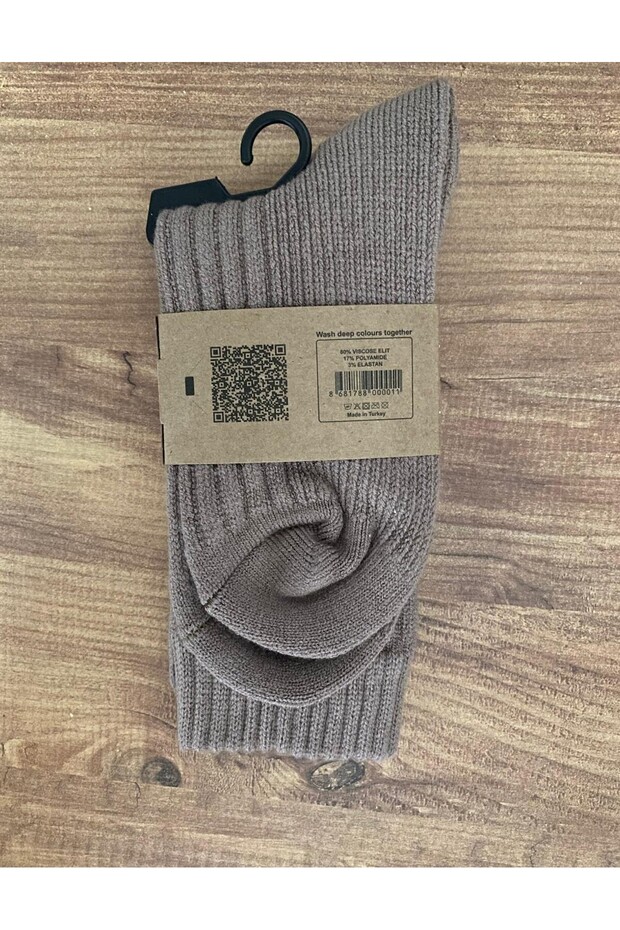 Premium Winter Thick Knitted Knitwear Leggings Socks 100% Acrylic Leg Warmer Foot Warmer - 4