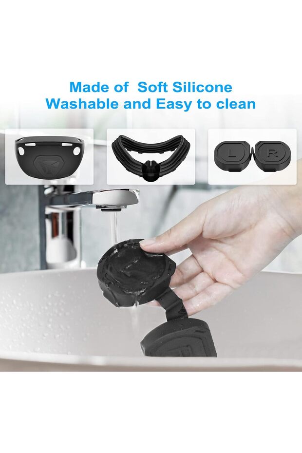 Silicone Cover Set for Virtual Reality Accessories - 5