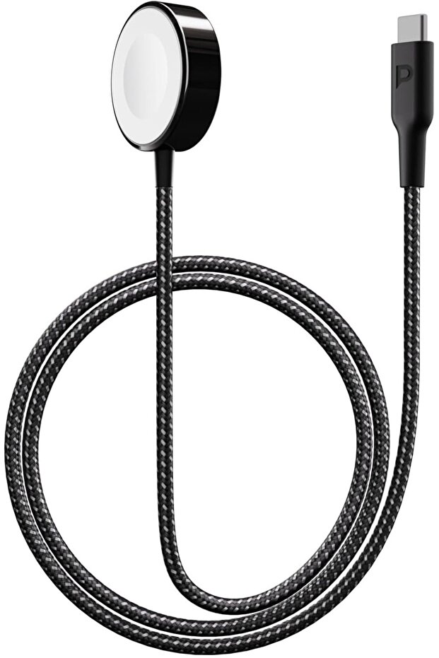 USB-C Charger for Smartwatch 5W 1.2m - Black - 2