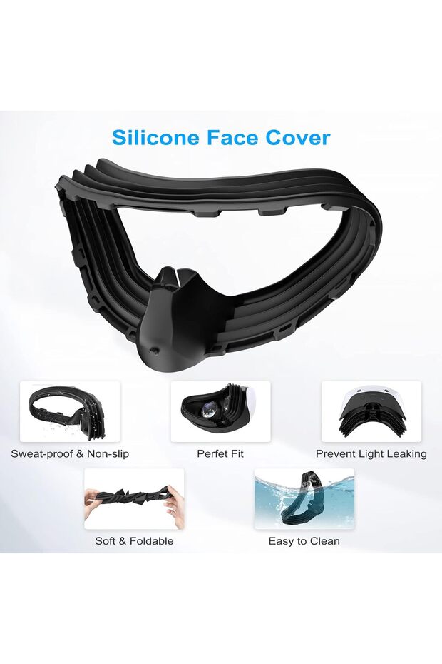 Silicone Cover Set for Virtual Reality Accessories - 3