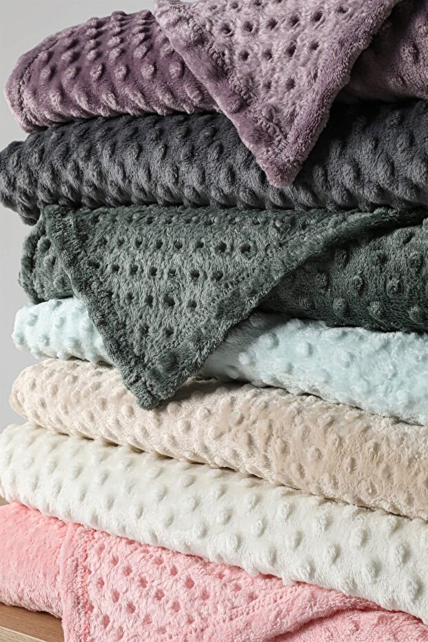 Tomurcuk Soft Blanket Double Size 200 X 220 cm - 3