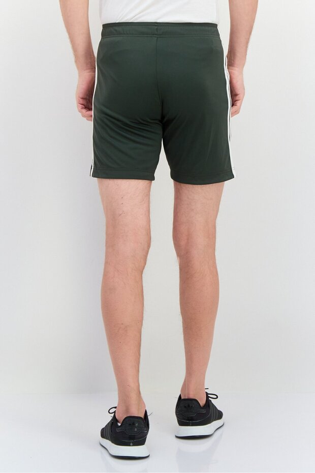 Men Sportswear Fit Manchester United Football Shorts, Dark Olive - 3