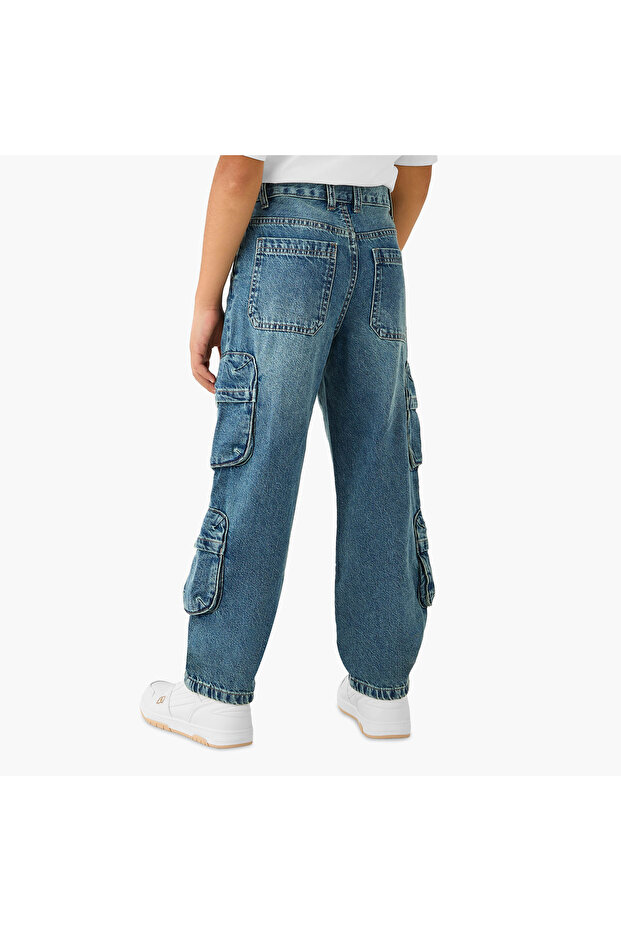 جينز متين بجيوب - 3