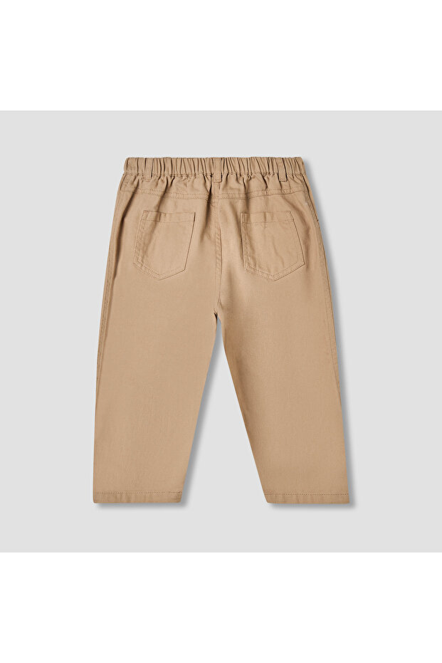 Solid Pants with Pockets - 2