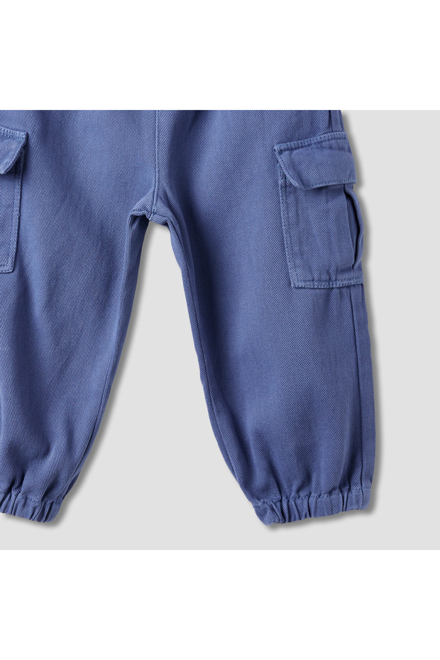 بنطال رياضي متين مزود بجيوب - 4