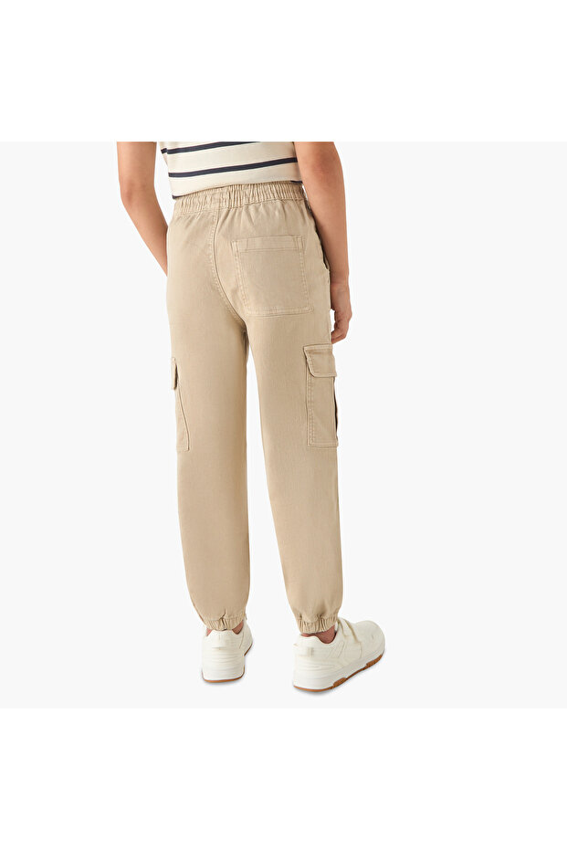 Eligo Solid Joggers with Pockets - 3