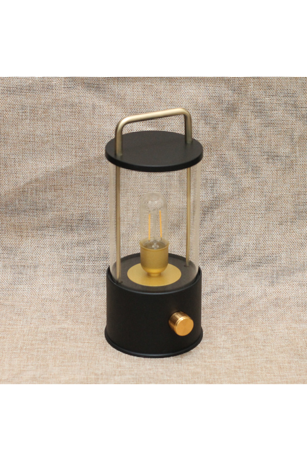 فانوس إضاءة دافئة اسود - 2
