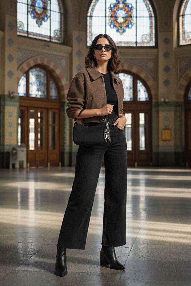 Siyah Baget Çanta - 5