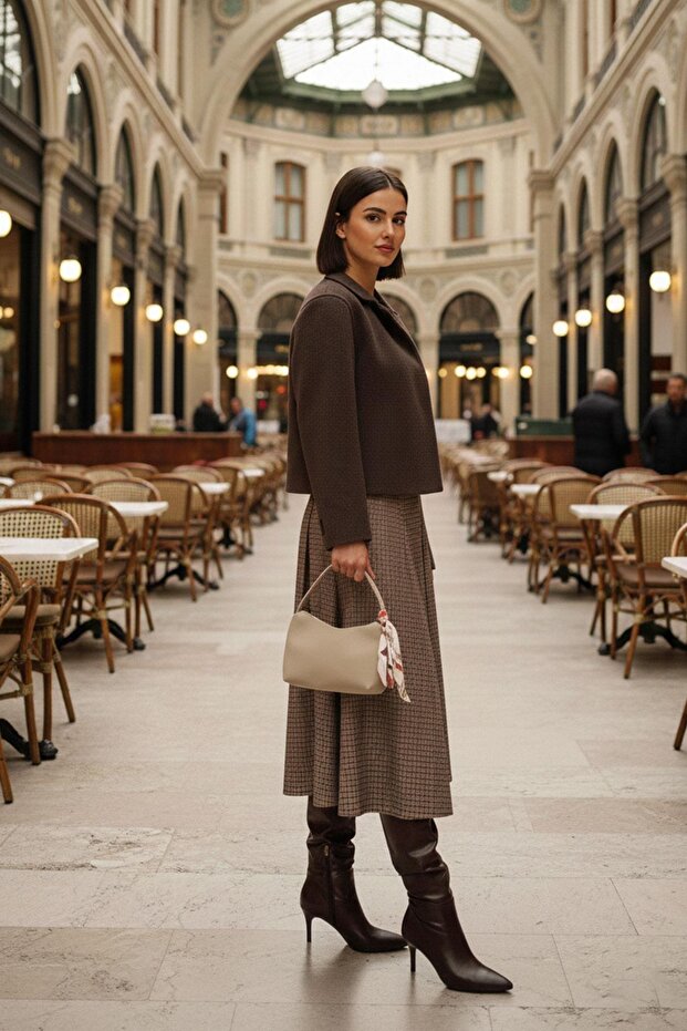 Bej Baget Çanta - 6