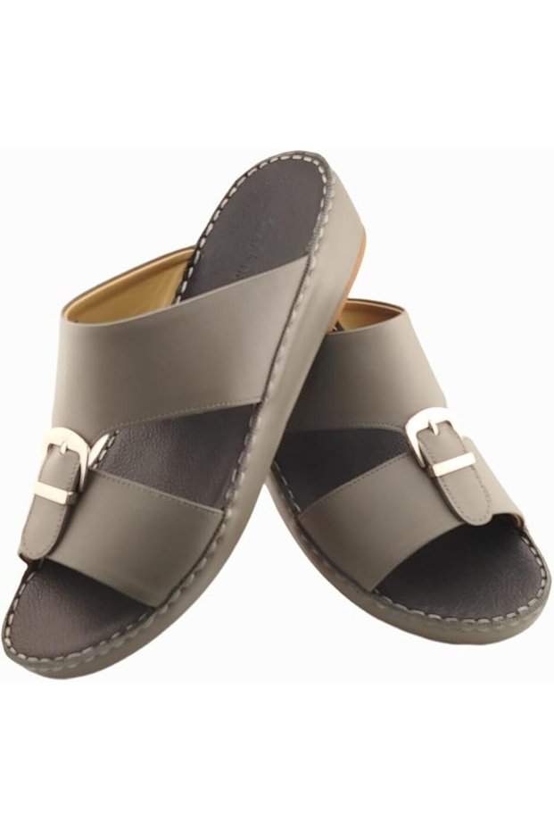 AET Handmade Arabic Sandals For Men | Outdoor Mens Slippers | Open Toe | Full Genuine Softy Leather