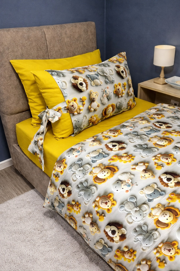 مجموعة غطاء لحاف للأطفال - 1