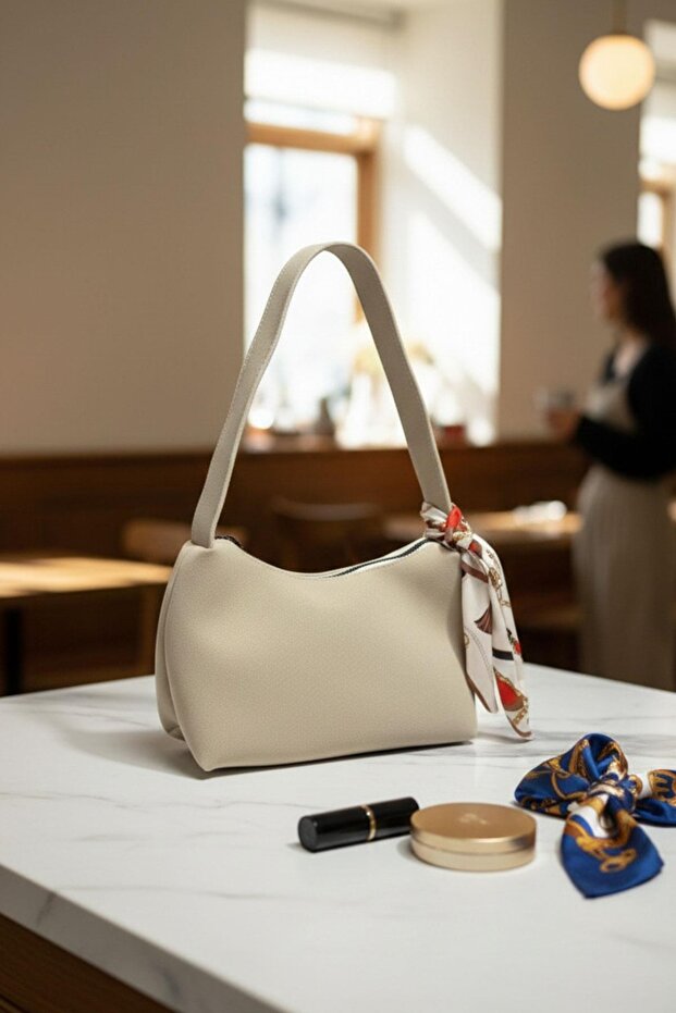 Bej Baget Çanta - 1