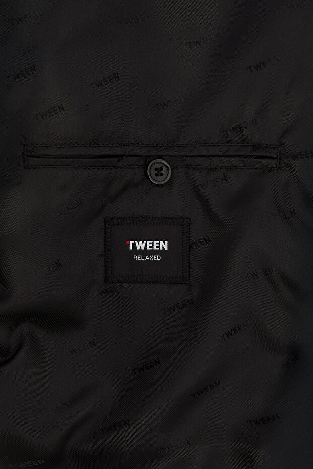 Siyah Diyogonal Mont - 6