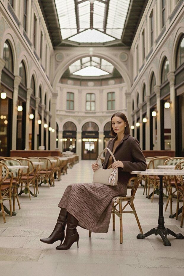 Bej Baget Çanta - 7