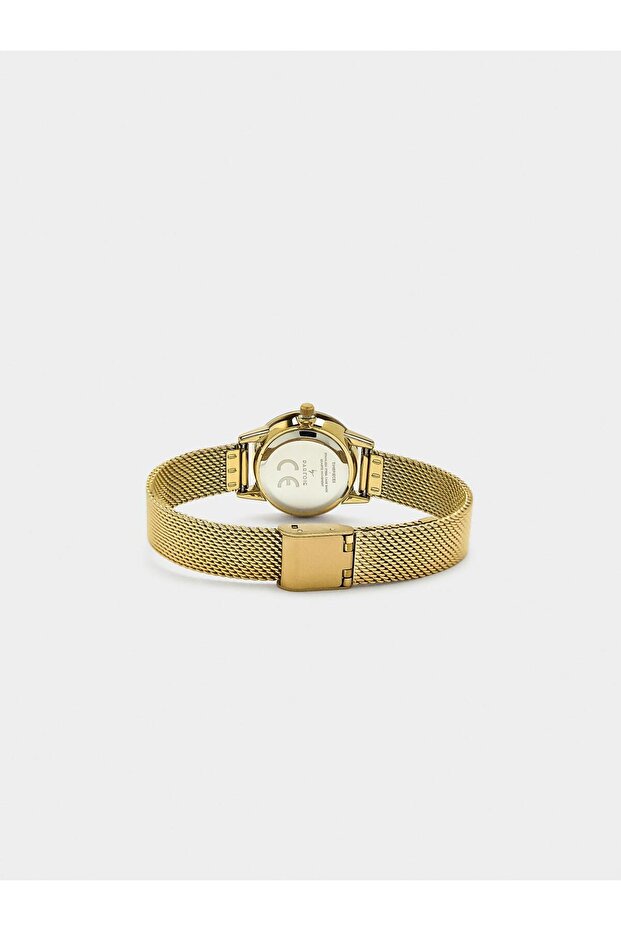 Paslanmaz Çelik Hasır Kayışlı Saat - 3