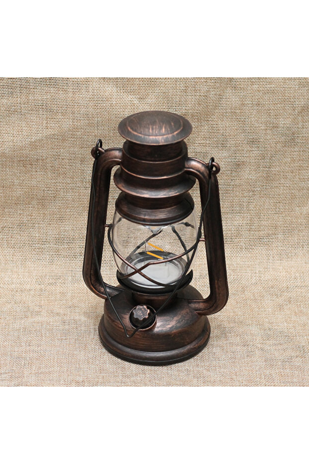 Traditional bronze Ramadan lantern - 2