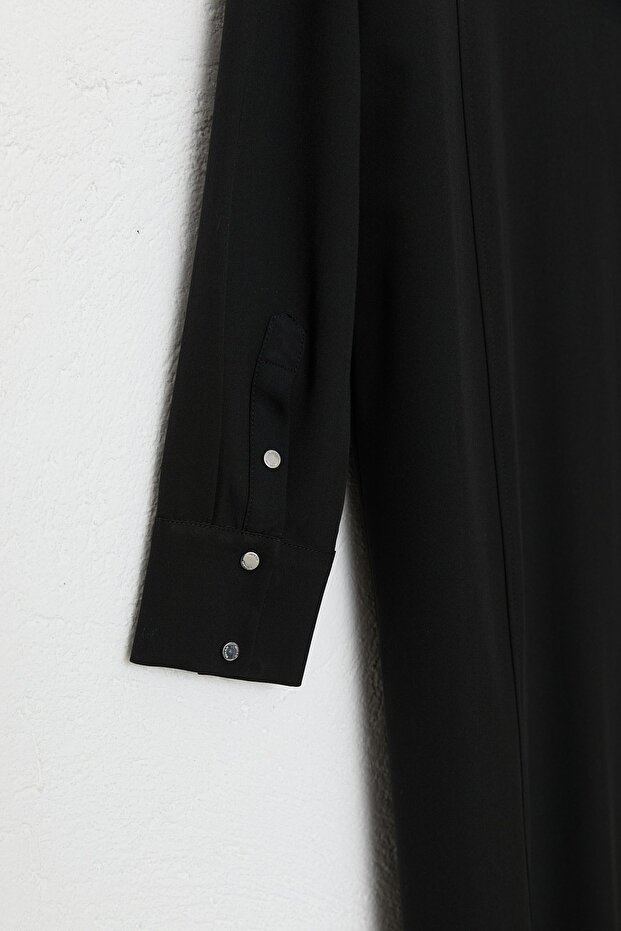 Büyük Beden Basic Tunik Siyah - 3