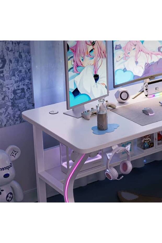 طاولة كمبيوتر متعددة الوظائف 140 سم - 2