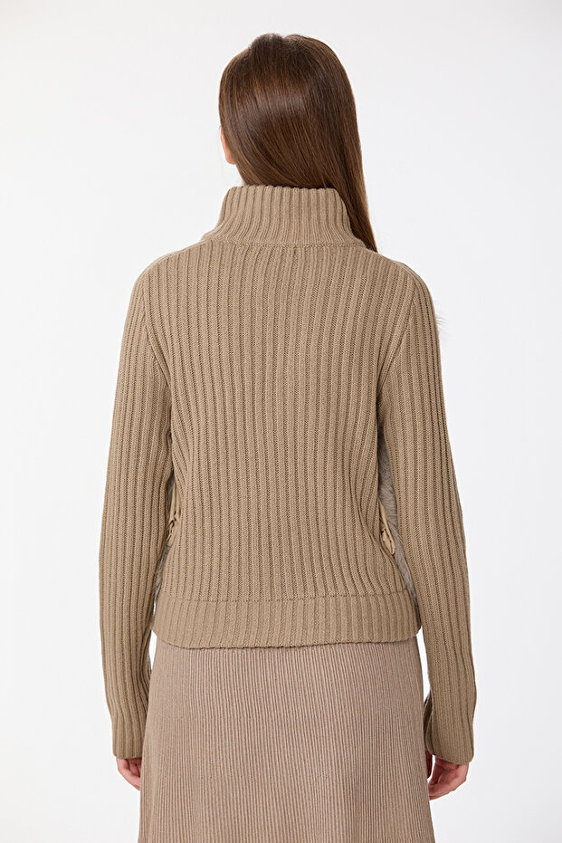 جاكيت صوف وفرو - 4