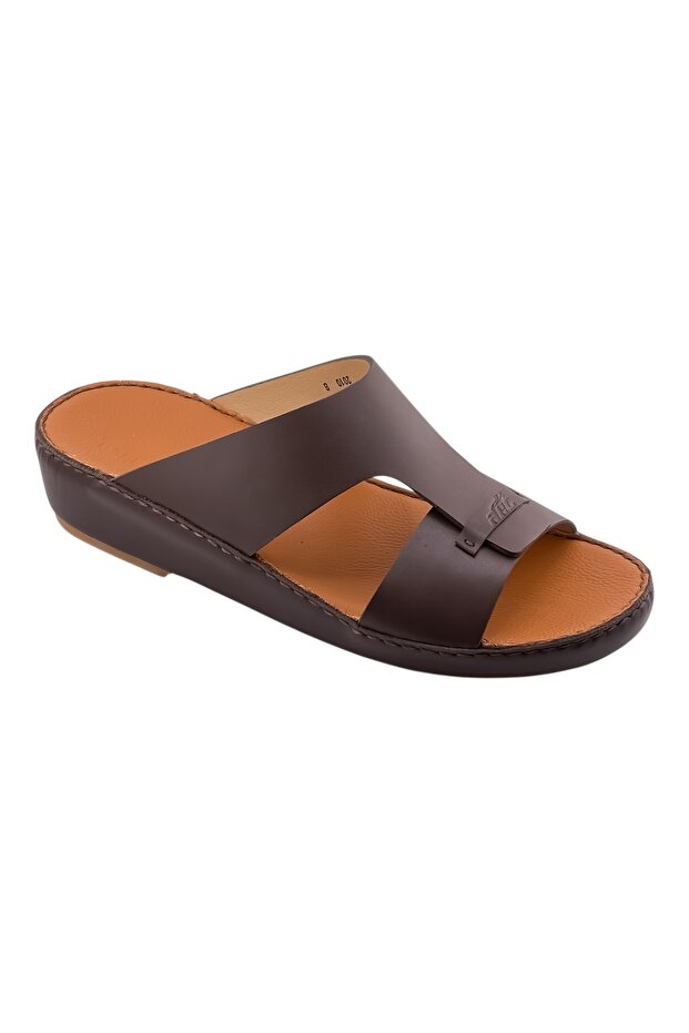 AET Arabic Sandals For Men | Outdoor Mens Slippers | Open Toe | Full Genuine Softy Leather