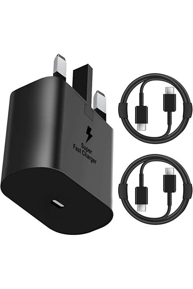 Adapter 25W 3 Pin Without Cable Black