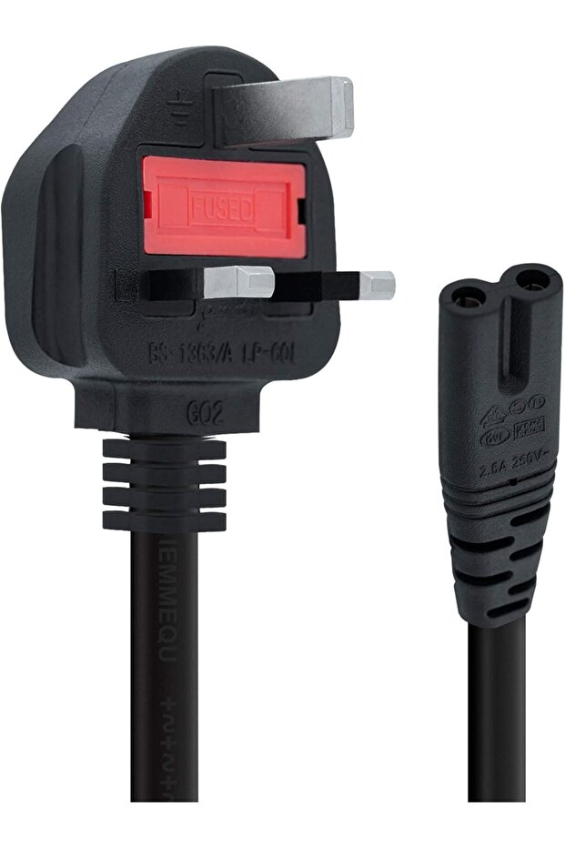 UK Power Cable for PS5/PS4/PS3 - 1