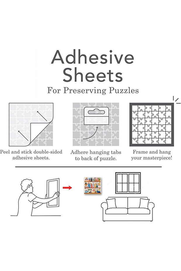 Puzzle Glue Sheets - 2