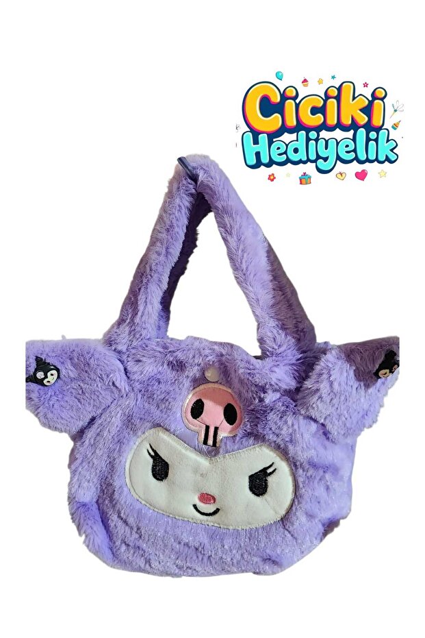 Kuromi Plush Handbag