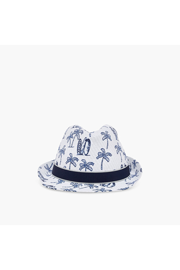 Palm Print Hat - 1