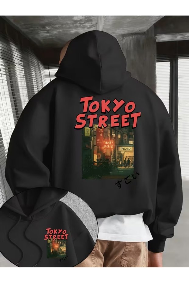 Men's Hooded Sweatshirt All Season Relaxed Fit, Winter Hooded