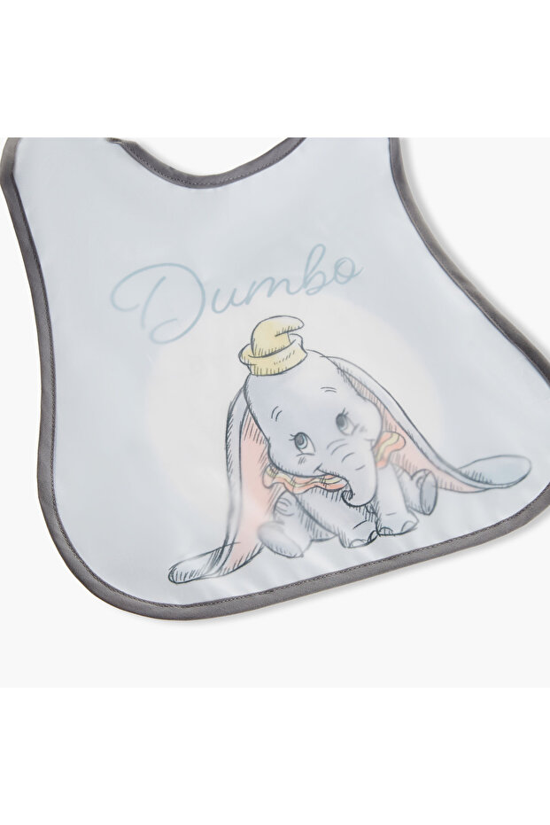 مريلة مطبوعة عليها صورة دامبو مع إغلاق بأزرار - 3