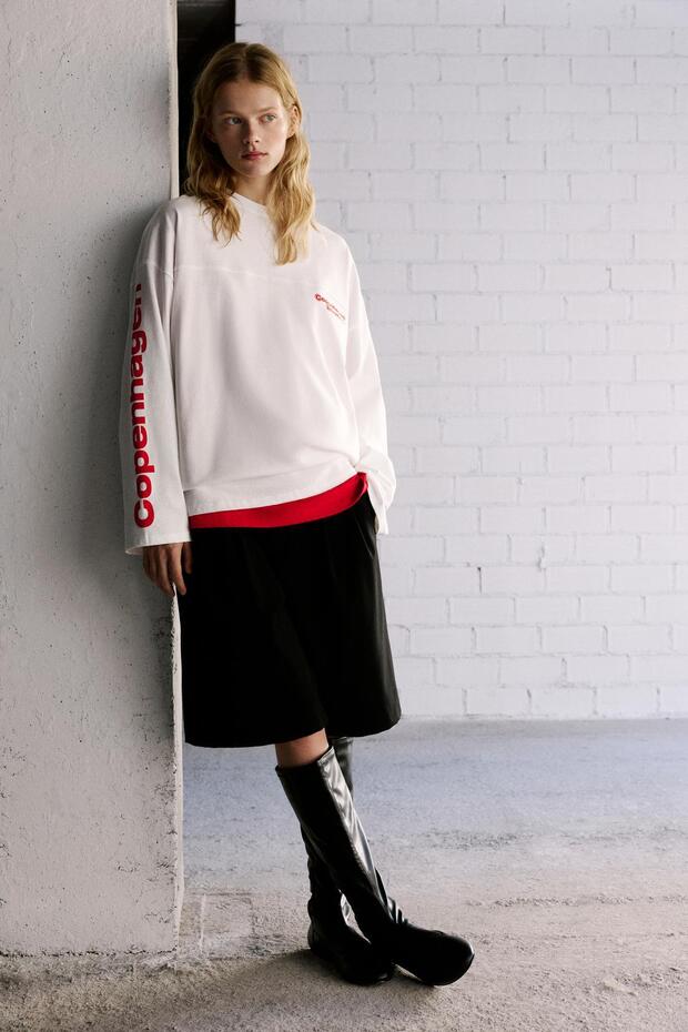 Copenhagen uzun kollu tişört - 2