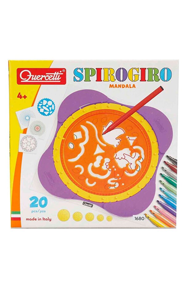 Quercetti Spirograf Mandala Boyama Seti - 1