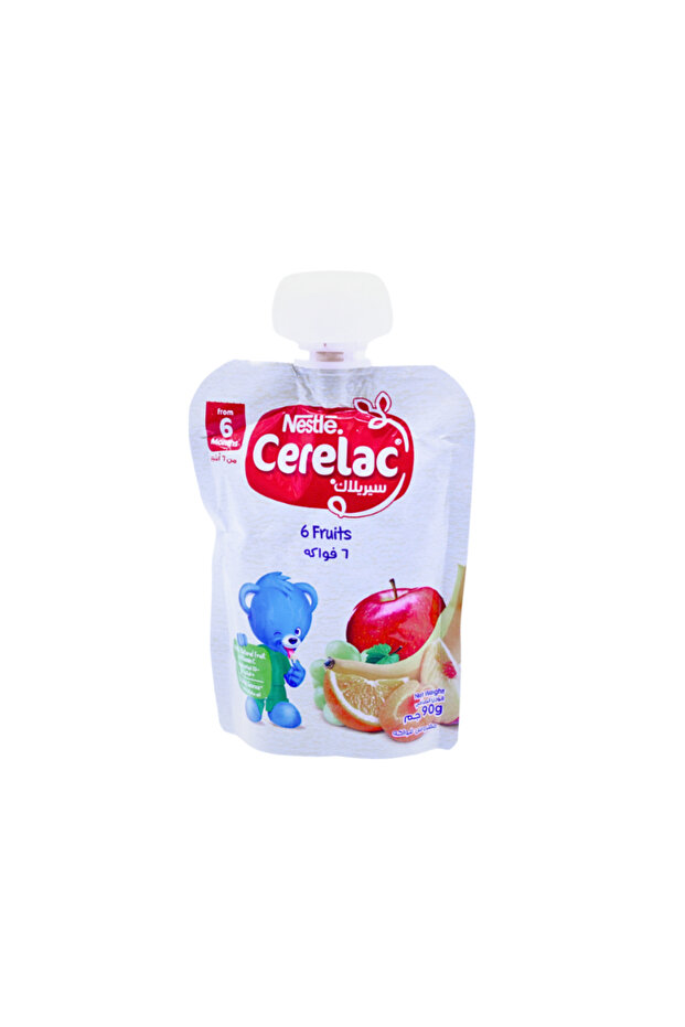 BABY PUREE 5FRUITS 6M 90G