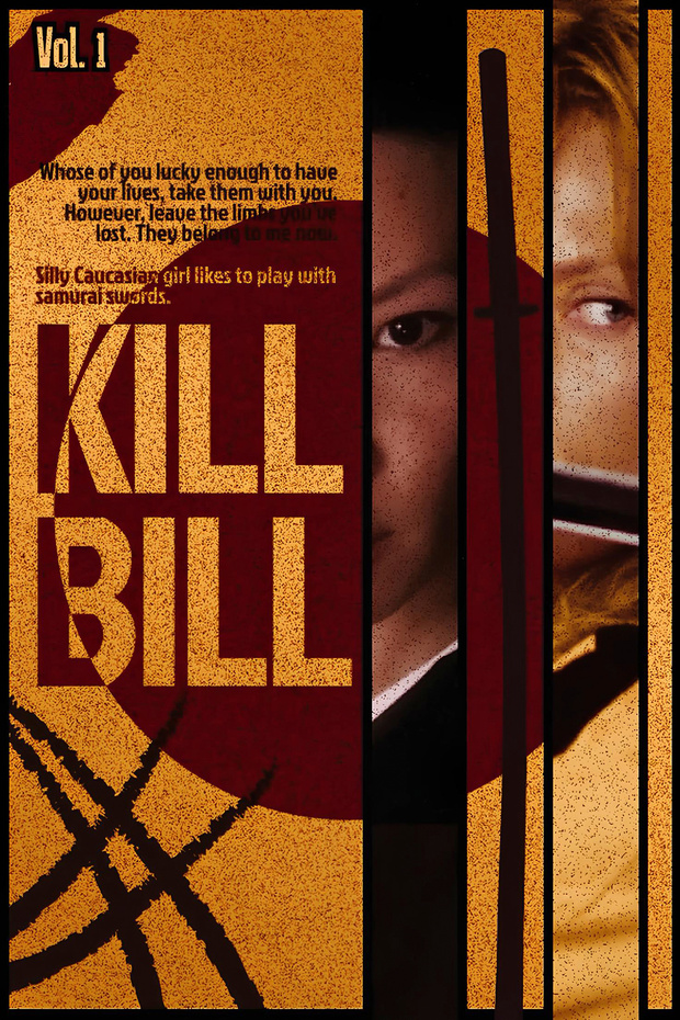 Kill Bill Vol 1 Modern Panel Tablo Poster - 2