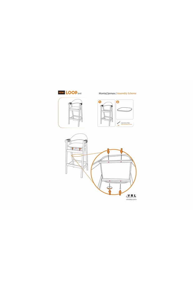 LOOP BAR SANDALYESİ - 2