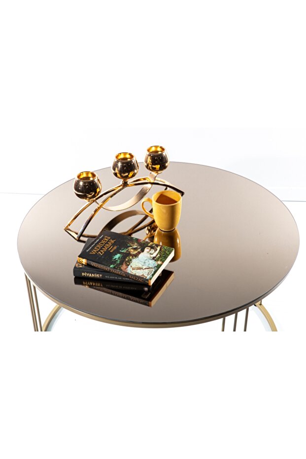 MARİO ORTA SEHPA, BRONZ - 3