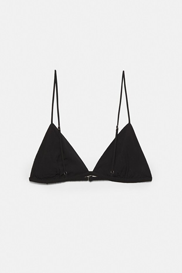 Boncuklu bralet top - 5