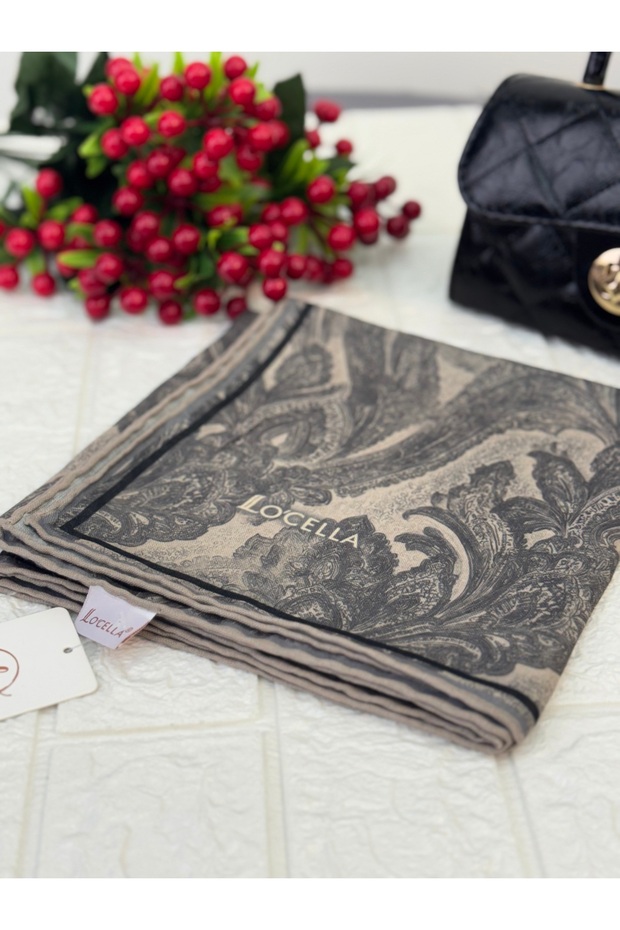 Lo’cella Pamuklu Soft Eşarp - 1