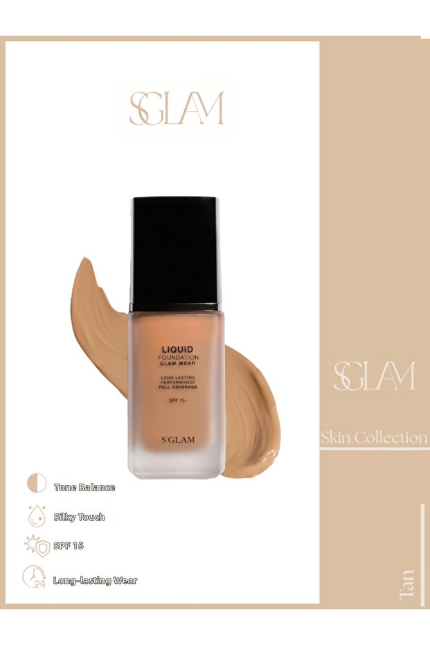 كريم أساس سائل SGLAM مع عامل حماية من الشمس SPF 15
